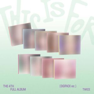K-pop альбом TWICE - THIS IS FOR (4й альбом) DIGIPACK версія