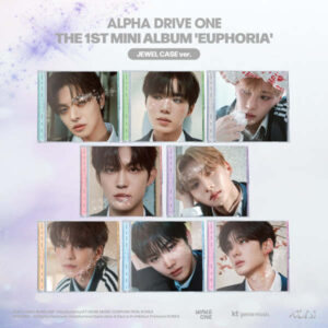 K-pop альбом ALPHA DRIVE ONE - EUPHORIA (1й міні альбом) JEWEL CASE версія