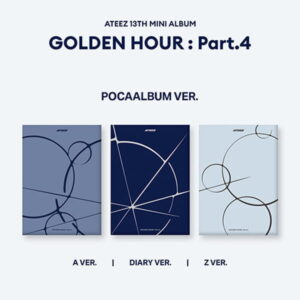K-pop альбом ATEEZ - GOLDEN HOUR : Part.4 (13й міні альбом) POCAALBUM версія
