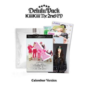 K-pop альбом KiiiKiii - Delulu Pack (2й EP) Calendar версія