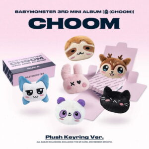 K-pop альбом BABYMONSTER - CHOOM (3й міні альбом) Plush Keyring версія