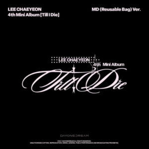 K-pop альбом LEE CHAEYEON - Till I Die (4й міні альбом) MD Reusable Bag версія