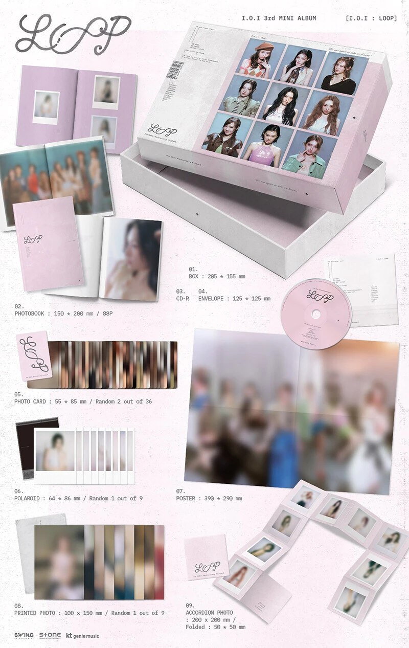 (pre-order) I.O.I - I.O.I : LOOP (3rd Mini Album)