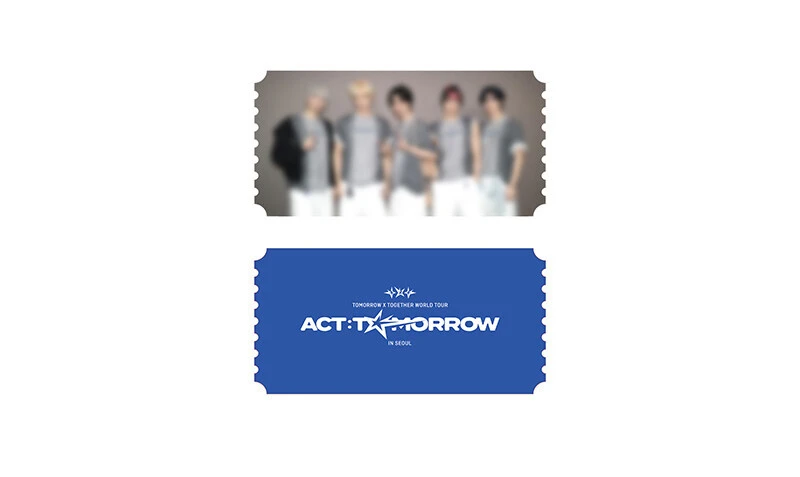TXT / TOMORROW X TOGETHER WORLD TOUR ACT : TOMORROW IN SEOUL