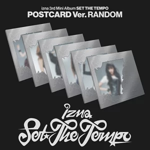 K-pop альом izna - SET THE TEMPO (3й міні альбом) POSTCARD версія