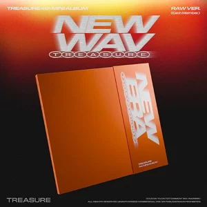 K-pop альбом TREASURE - NEW WAV (4й міні альбом) RAW версія