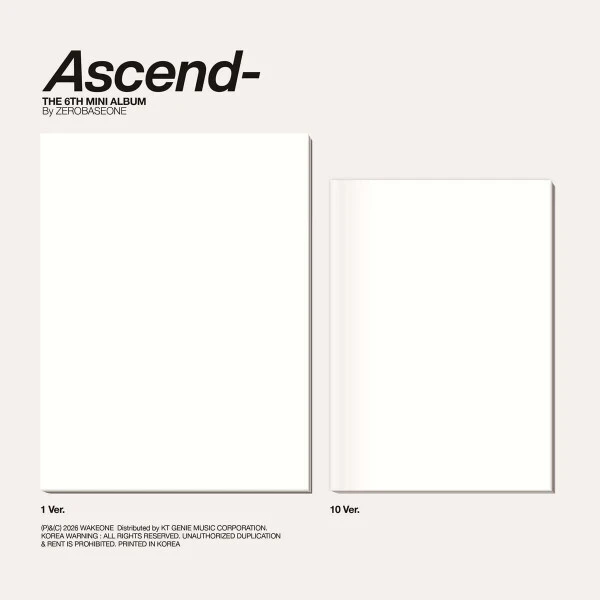 K-pop альбом ZEROBASEONE - Ascend- (6й міні альбом) Photobook версія