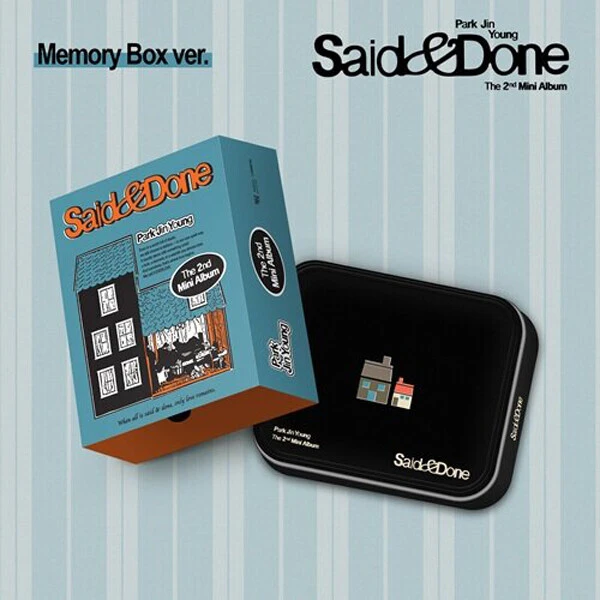 K-pop альбом Park Jinyoung (GOT7) - Said Done (2й міні альбом) Memory Box версія