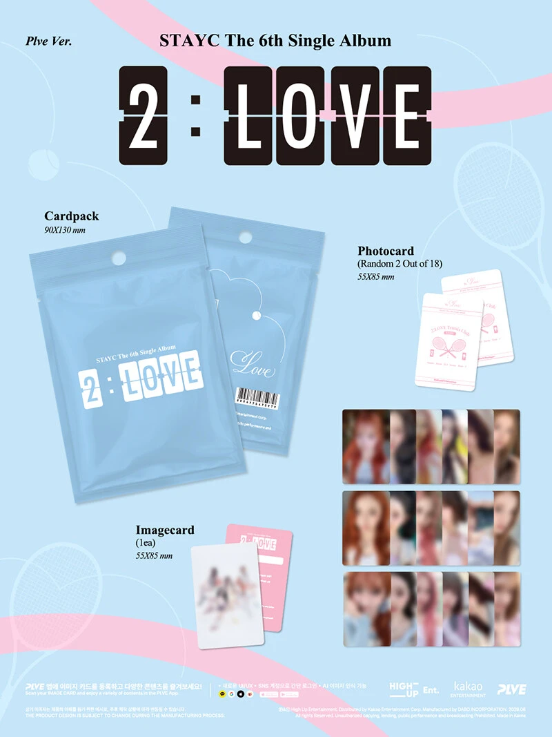 (PLVE ver.) STAYC / 2:LOVE (6th Single album)