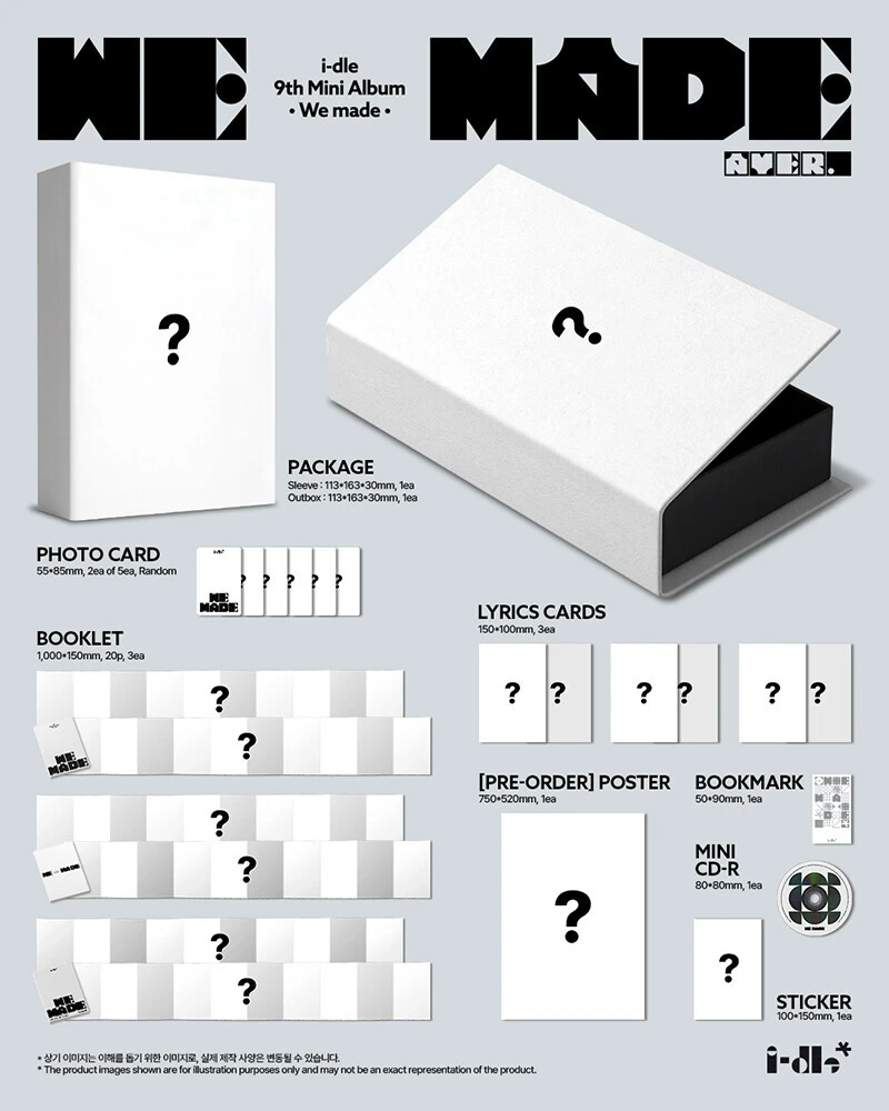 (A ver.) i-dle - We made (9th mini album)