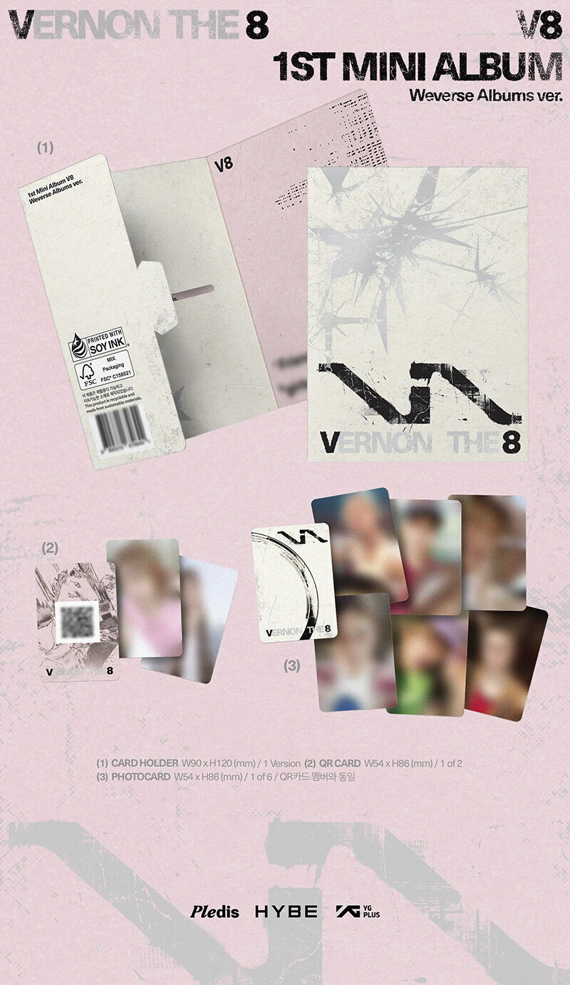 (Weverse Albums ver.) V8 (SEVENTEEN) - V8 (1st mini album)