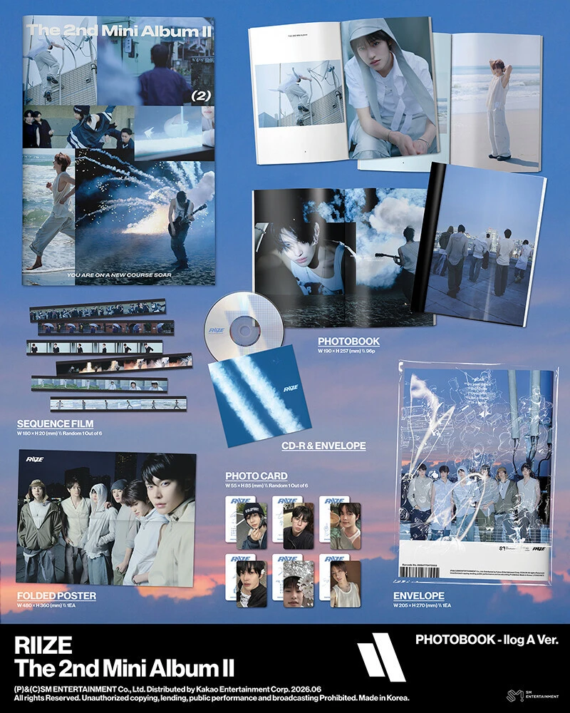 (Photobook Select ver.) RIIZE - II (2nd mini album)