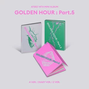 K-pop альбом ATEEZ - GOLDEN HOUR : Part.5 (14 міні альбом)