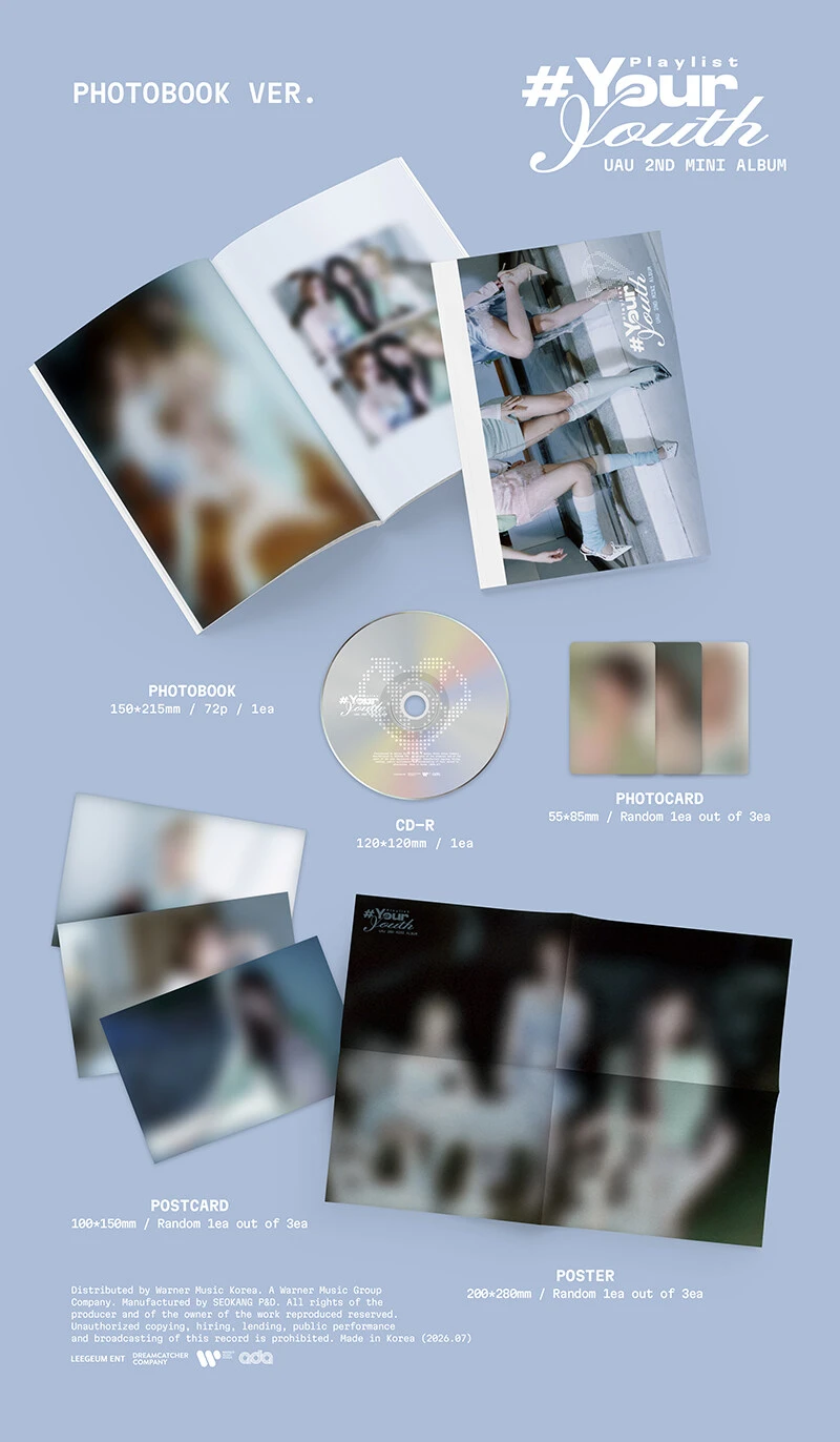 (PHOTOBOOK ver.) UAU (Dreamcatcher) - PlaylistYour Youth (2nd mini album)