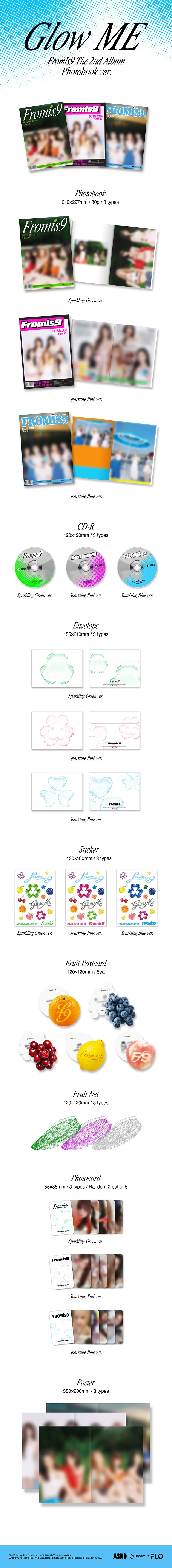 (Photobook ver.) fromis 9 / Glow ME (2nd album)