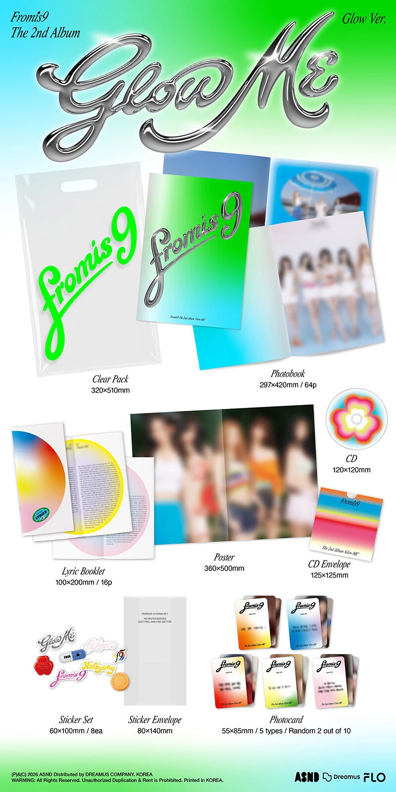 (Glow ver.) fromis 9 / Glow ME (2nd album)