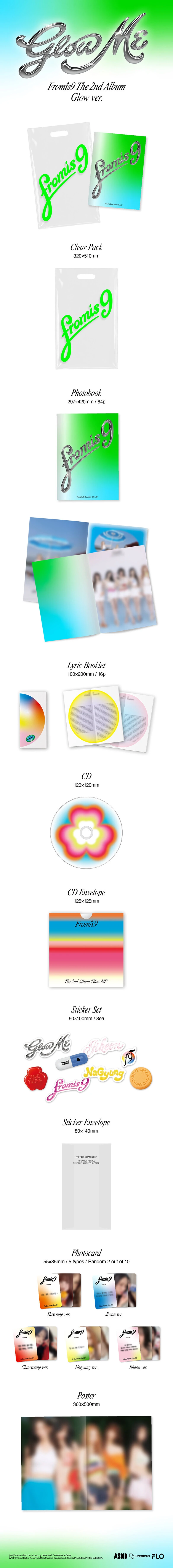 (Glow ver.) fromis 9 / Glow ME (2nd album)