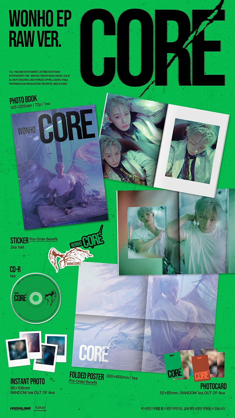 (Select ver.) Wonho - CORE (EP)