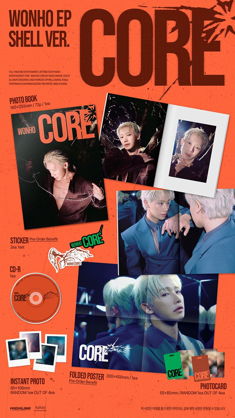 (Select ver.) Wonho - CORE (EP)