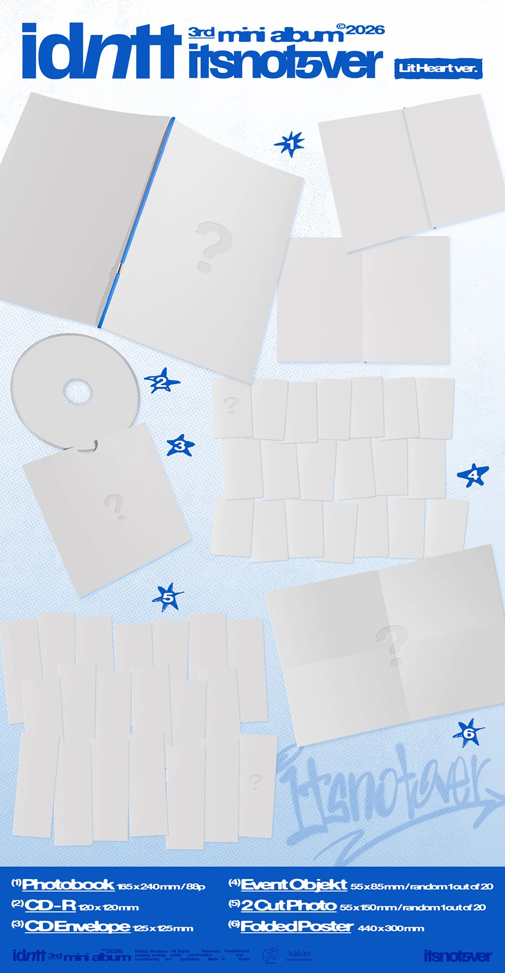 (Select version) idntt - itsnotover (CD)