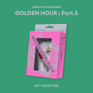 K-pop альбом ATEEZ - GOLDEN HOUR : Part.5 (14й міні альбом) KEY CHAIN версія