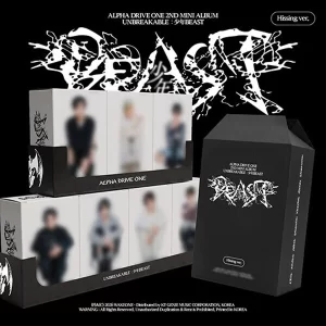 K-pop альбом ALPHA DRIVE ONE - UNBREAKABLE : 少年BEAST (2й міні альбом) Hissing версія