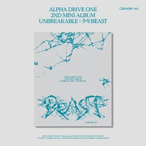 K-pop альбом ALPHA DRIVE ONE - UNBREAKABLE : 少年BEAST (2й міні альбом) Calendar версія