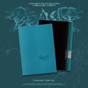 K-pop альбом ALPHA DRIVE ONE - UNBREAKABLE : 少年BEAST (2й міні альбом) Cementic Nest версія