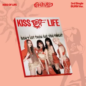 K-pop альбом KISS OF LIFE - SWEAT (3й сингл альбом) BURN версія