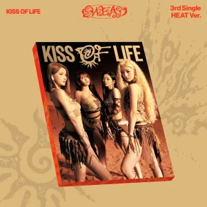 K-pop альбом KISS OF LIFE - SWEAT (3й сингл альбом) HEAT версія