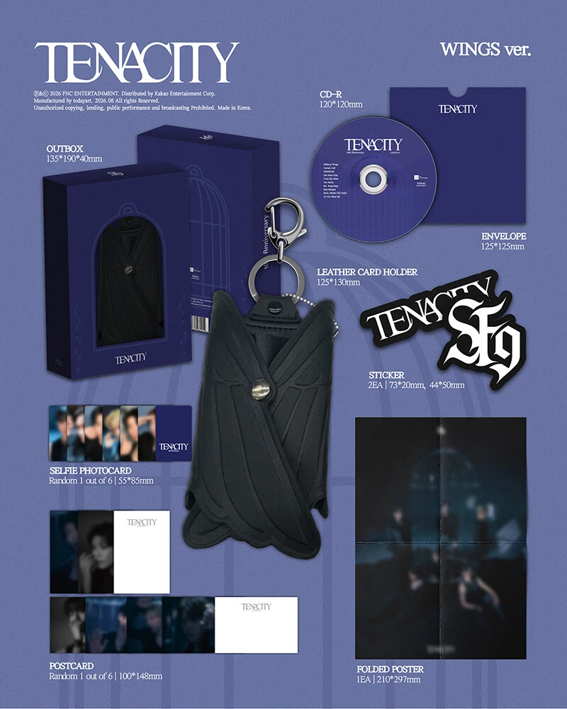 (WINGS ver.) SF9 - TENACITY (2nd Album)