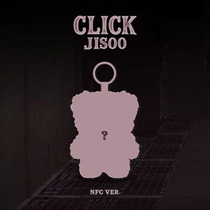K-pop альбом JISOO BLACKPINK - CLICK (сингл альбом) CLICK BABY BEAR NFC версія