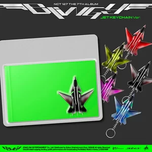 K-pop альбом NCT 127 - BLINGY (7й альбом) JET Keychain версія