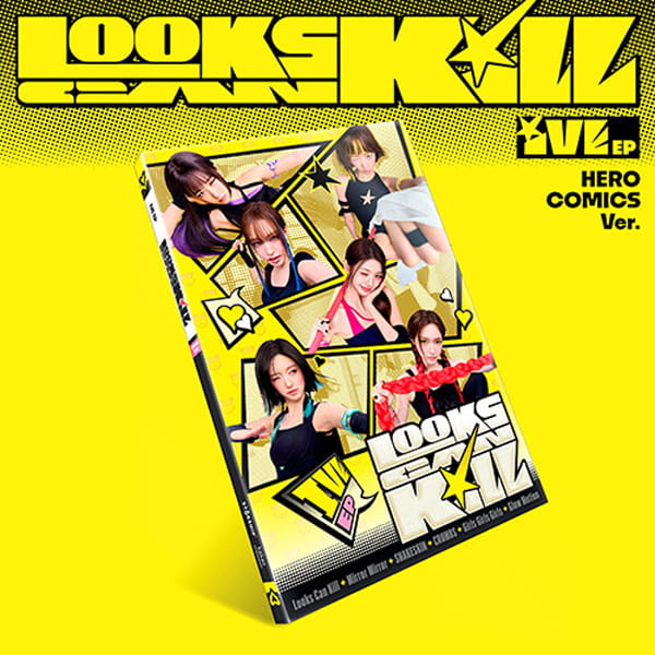 K-pop альбом IVE - Looks Can Kill HERO COMICS версія