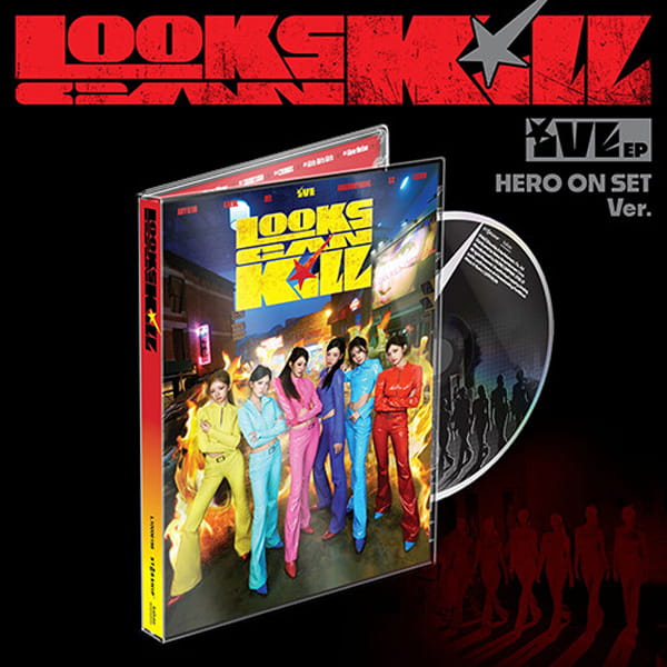 K-pop альбом IVE - Looks Can Kill HERO ON SET версія