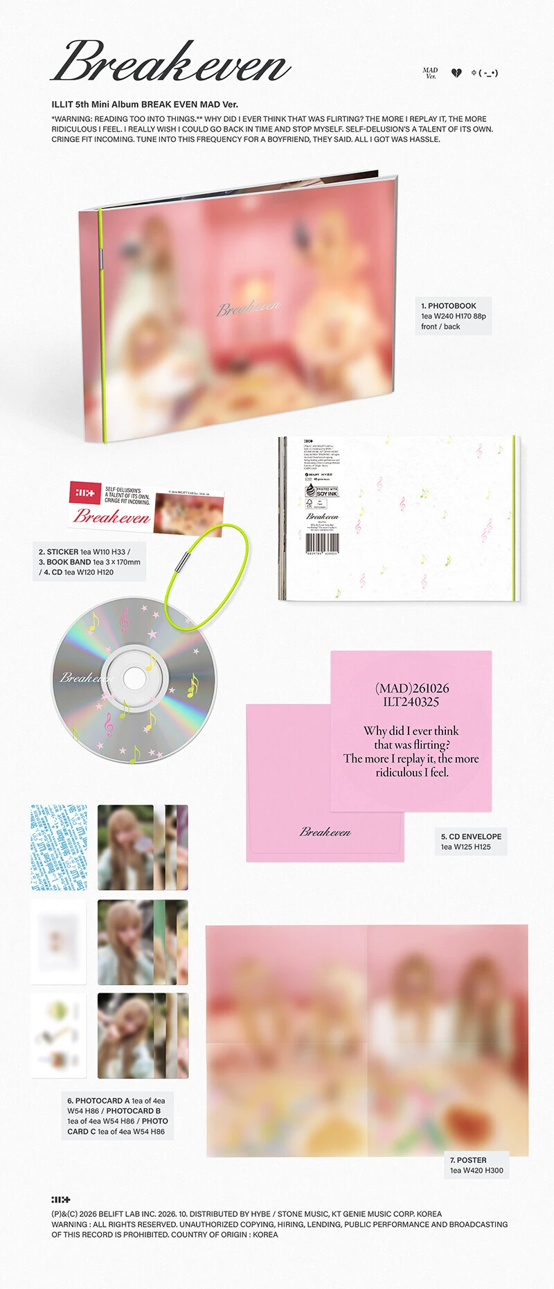 (Select Ver.) ILLIT - BREAK EVEN (5th mini album)