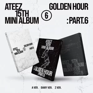 K-pop альбом ATEEZ - GOLDEN HOUR : Part.6 (15й міні альбом)
