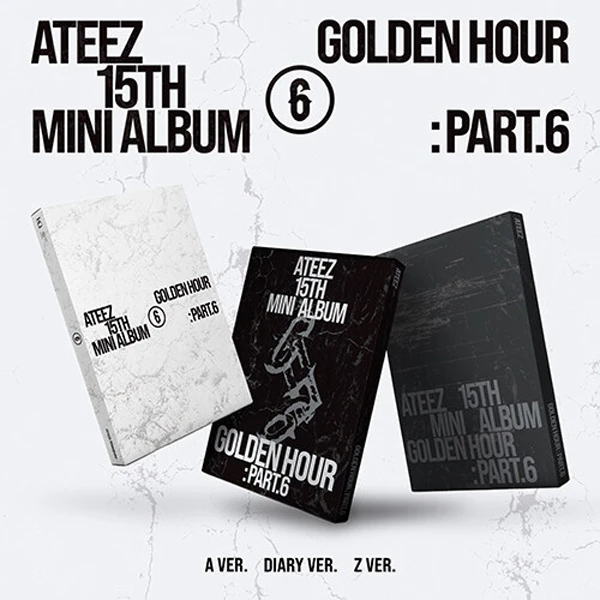 K-pop альбом ATEEZ - GOLDEN HOUR : Part.6 (15й міні альбом)
