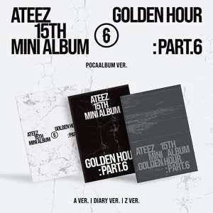 K-pop альбом ATEEZ - GOLDEN HOUR : Part.6 (15й міні альбом) POCAALBUM версія