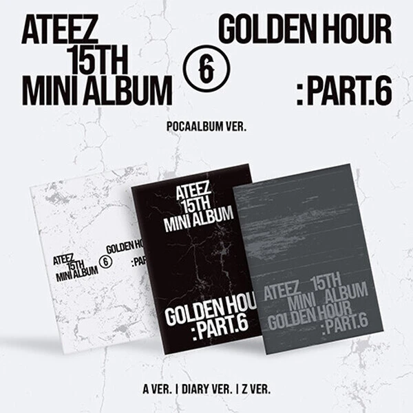 K-pop альбом ATEEZ - GOLDEN HOUR : Part.6 (15й міні альбом) POCAALBUM версія